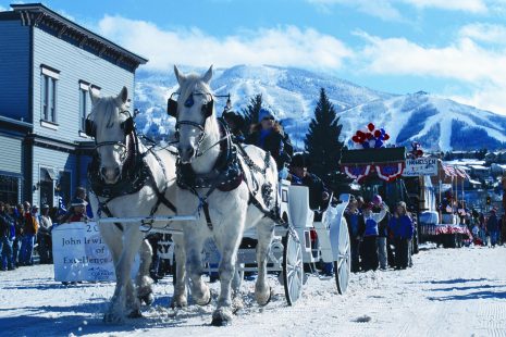 horses winter carnival