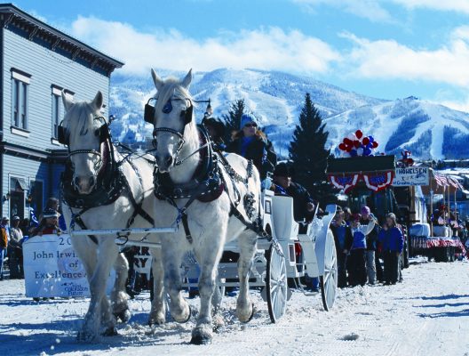 horses winter carnival